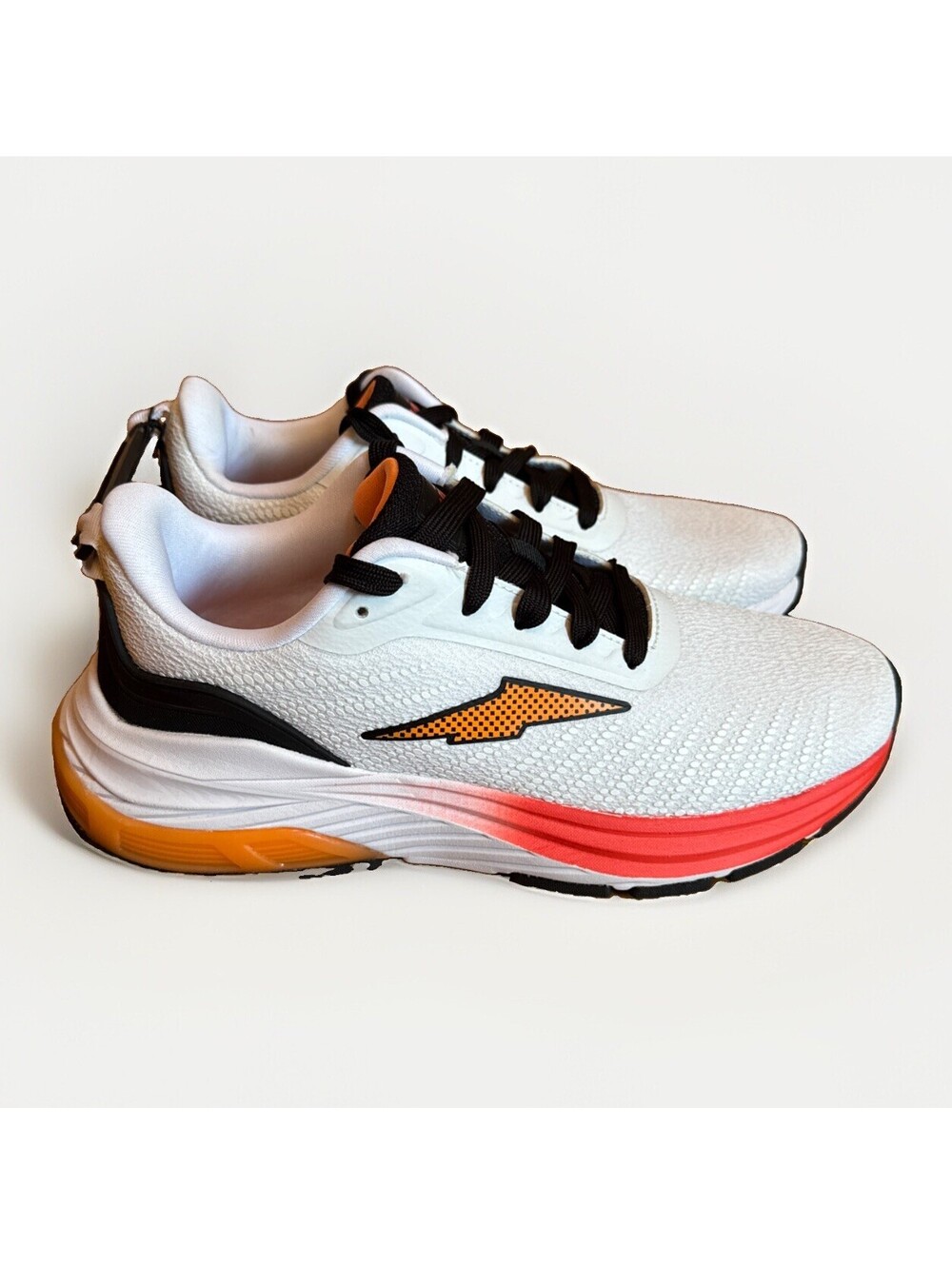 NWT Avia Men's Hypersonic Running Shoes Sneakers - White/Black/Orange Size 11